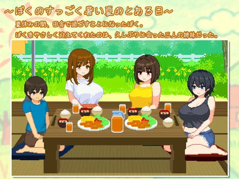 【SLG/AI汉化/像素动态/MTool】我和夏天的姐姐们【电脑/1G】
