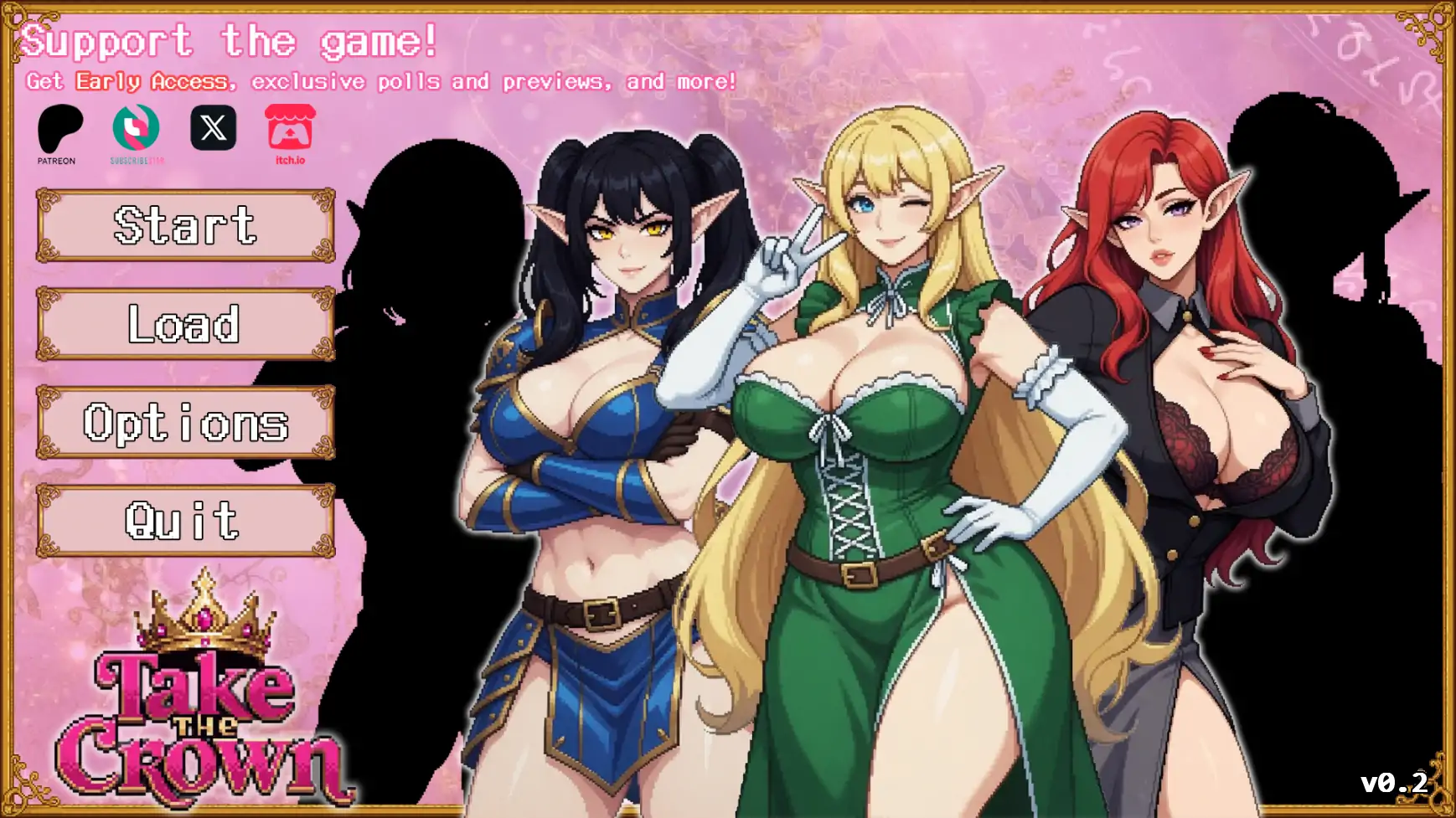 【日系SLG/AI汉化/后宫】精灵少女夺冠记0.3 AI汉化版【PC+安卓/3G/更新】Take the Crown [v0.3]